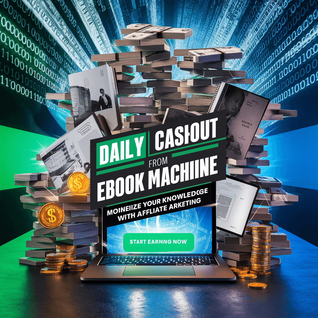 Daily Cashout from Ebook Machine